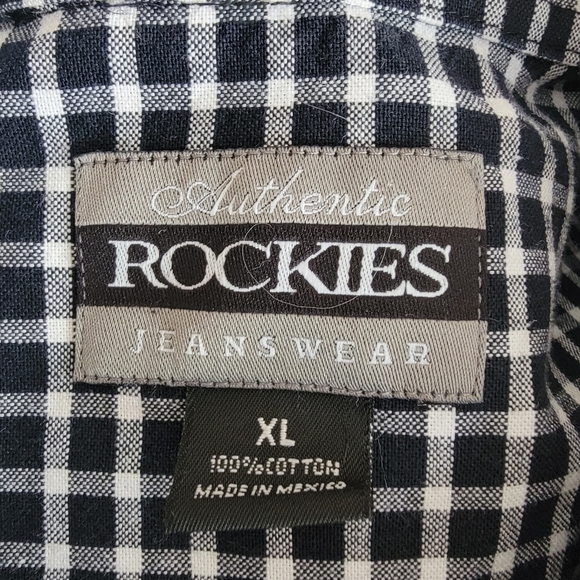 Authentic Rockies Long-Sleeved Button-Up Shirt - Picture 5 of 5